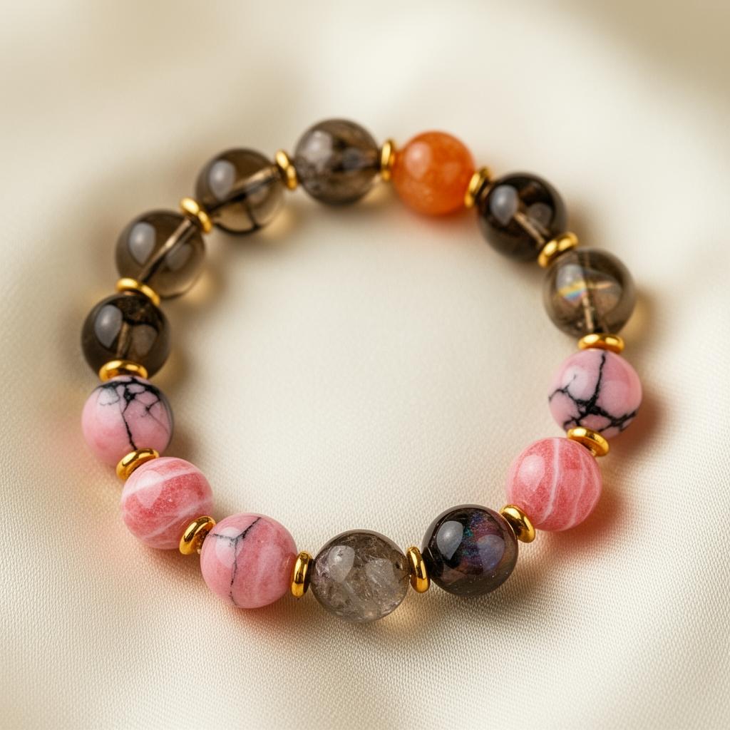 Handcrafted & energised crystal bracelet 3