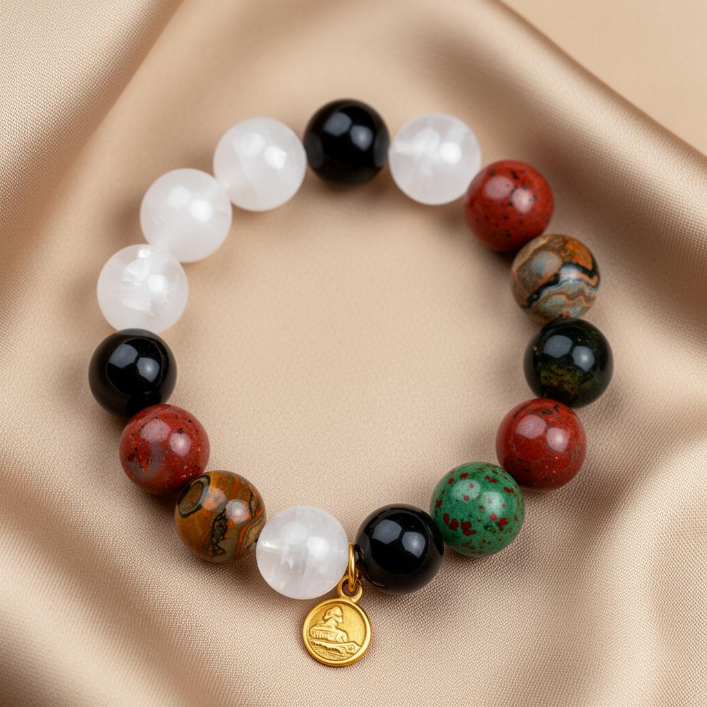 Handcrafted & energised crystal bracelet 4